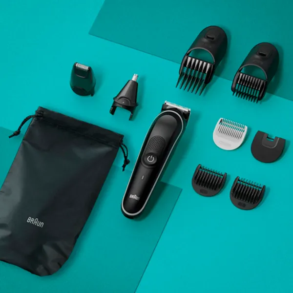 Trimmer facial Braun MGK5420 Black photo 5