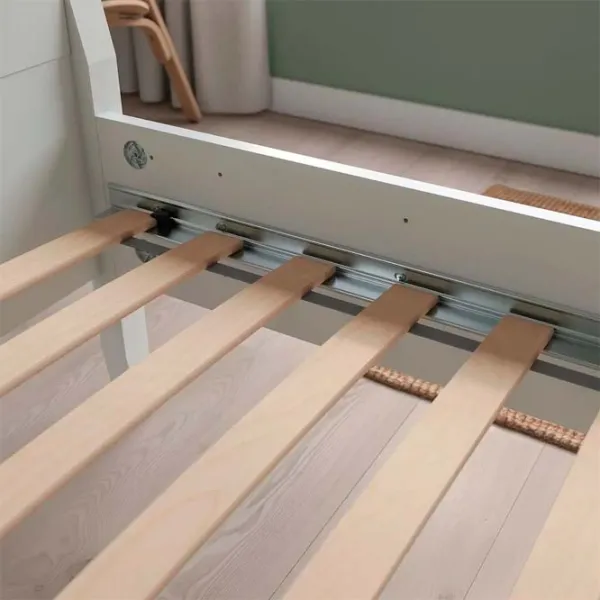 Кровать Ikea Malm Luroy 2 140 x 200 см / Шпон / Синий photo 4