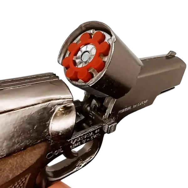 Pistol de jucărie Gonher Astra 3125/0 3+ / glonte / Silver photo 4