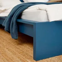 Кровать Ikea Malm/Luroy 140 x 200 см / Шпон / Синий photo 6