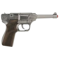 Игрушечный пистолет Gonher Cowboy 3124/0 3+ / пуля / Серебряный