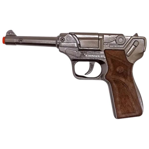 Pistol de jucărie Gonher Cowboy 3124/0 3+ / glonte / Silver photo 2 Pistol de jucărie Gonher Cowboy 3124/0 3+ / glonte / Silver photo 2