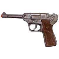 Pistol de jucărie Gonher Cowboy 3124/0 3+ / glonte / Silver photo 2
