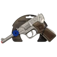 Pistol de jucărie Gonher Cowboy 3124/0 3+ / glonte / Silver photo 3