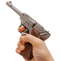 Pistol de jucărie Gonher Cowboy 3124/0 3+ / glonte / Silver photo 5
