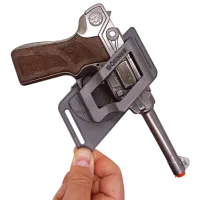 Pistol de jucărie Gonher Cowboy 3124/0 3+ / glonte / Silver photo 6