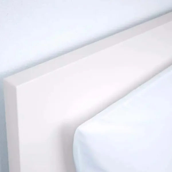 Кровать Ikea Malm/Luroy 140 x 200 см / Шпон / Белый photo 9