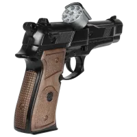 Pistol de jucărie Gonher Police 39/6 3+ / glonte / Black photo 3