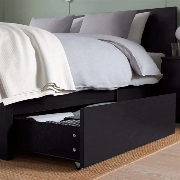 Pat Ikea Malm 140 x 200 cm / Furnir / Black-Brown photo 7
