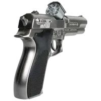 Игрушечный пистолет Gonher Police 45/0 3+ / пуля / Серебряный photo 3