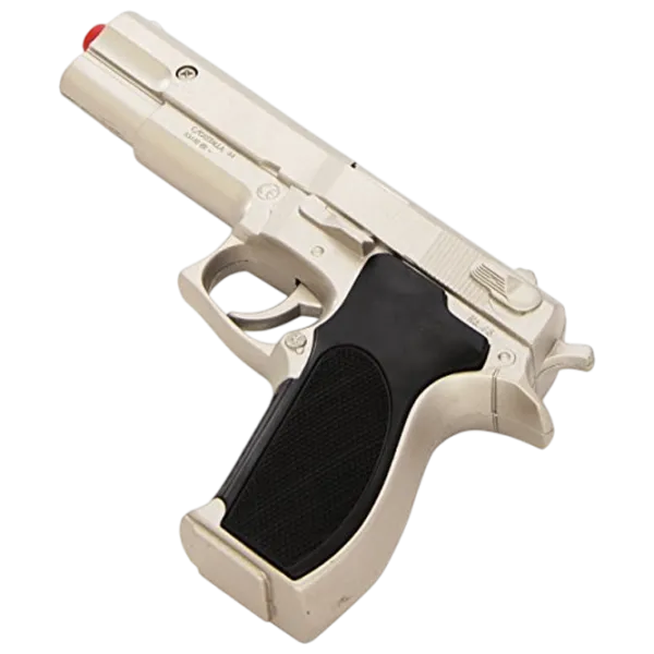 Pistol de jucărie Gonher Police 45/0 3+ / glonte / Silver photo 6 Pistol de jucărie Gonher Police 45/0 3+ / glonte / Silver photo 6