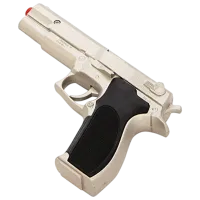 Игрушечный пистолет Gonher Police 45/0 3+ / пуля / Серебряный photo 6