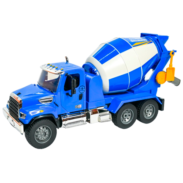 Грузовик Double E Freightliner E558-003  / / White Синий photo 1