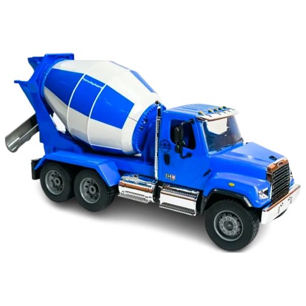 Грузовик Double E Freightliner E558-003  / / White Синий photo 3