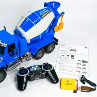 Camion Double E Freightliner E558-003 / / White Blue photo 6