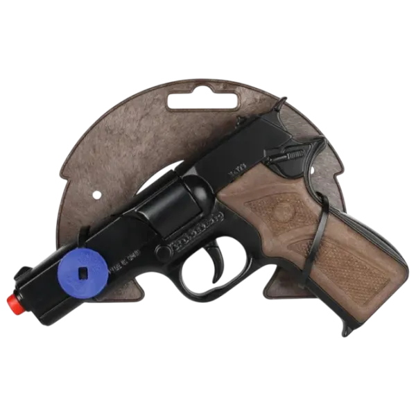 Игрушечный пистолет Gonher Police 3125-6 3+ / пуля / Черный photo 3 Игрушечный пистолет Gonher Police 3125-6 3+ / пуля / Черный photo 3