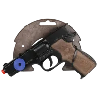 Pistol de jucărie Gonher Police 3125-6 3+ / glonte / Black photo 3