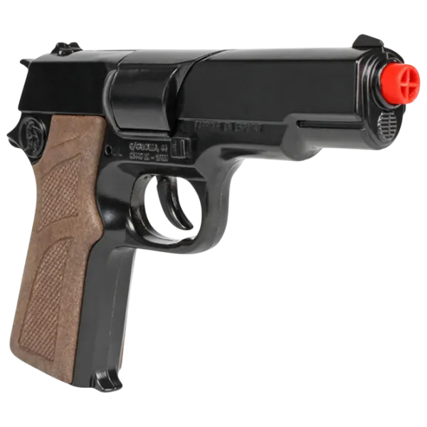 Игрушечный пистолет Gonher Police 3125-6 3+ / пуля / Черный photo 4 Игрушечный пистолет Gonher Police 3125-6 3+ / пуля / Черный photo 4