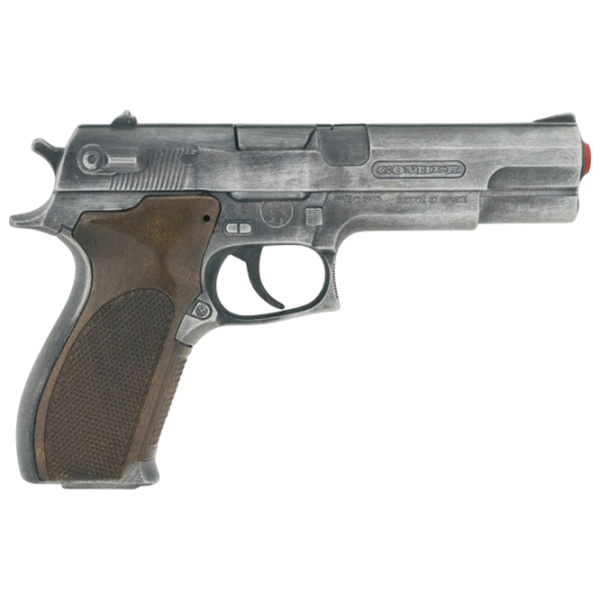Pistol de jucărie Gonher Police 45/1 3+ / glonte / Silver photo 1 Pistol de jucărie Gonher Police 45/1 3+ / glonte / Silver photo 1