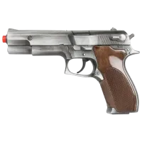 Игрушечный пистолет Gonher Police 45/1 3+ / пуля / Серебряный photo 5