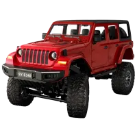 Mașină Double E Jeep Wrangler E340-003  / / Black Red