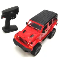 Mașină Double E Jeep Wrangler E340-003 / / Black Red photo 2