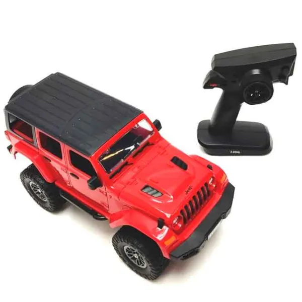 Mașină Double E Jeep Wrangler E340-003  / / Black Red photo 3