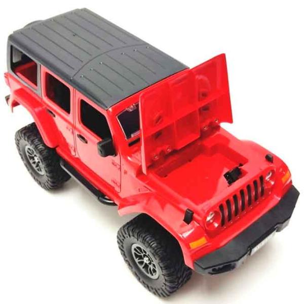 Mașină Double E Jeep Wrangler E340-003  / / Black Red photo 4