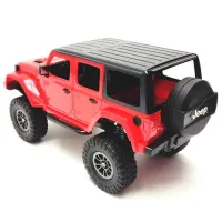 Mașină Double E Jeep Wrangler E340-003 / / Black Red photo 5