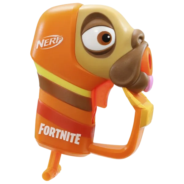 Pistol de jucărie Nerf Fortnite Micro Doggo F2370 8+ / Săgeți / Orange photo 1