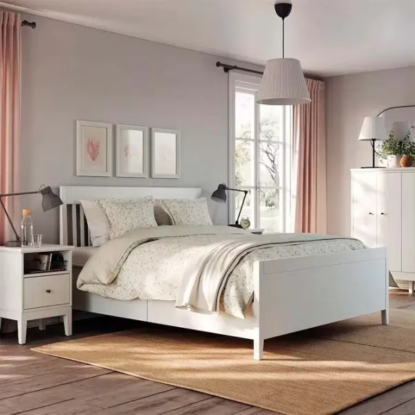 Pat Ikea Idanas Lindbaden 140 x 200 cm / Furnir / White photo 2