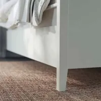 Кровать Ikea Idanas Lindbaden 140 x 200 см / Шпон / Белый photo 5