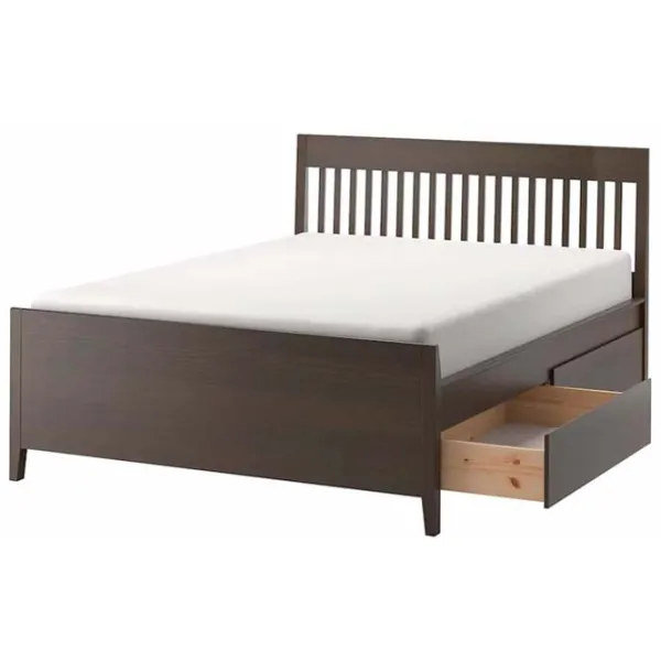 Pat Ikea Idanas Lindbaden 140 x 200 cm / Furnir / Dark Brown photo 1