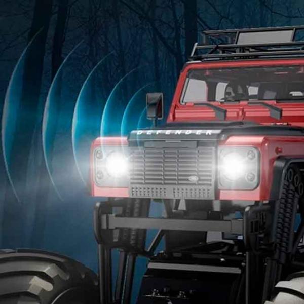 Mașină Double E LR Defender 110 E375-003 3 km/h / / Black Red photo 5