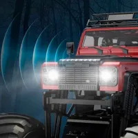 Mașină Double E LR Defender 110 E375-003 3 km/h / / Black Red photo 5