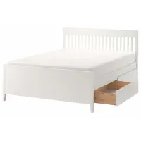 Pat Ikea Idanas Lindbaden 140 x 200 cm / Furnir / White