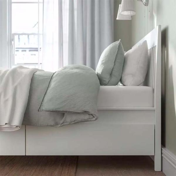 Pat Ikea Idanas Lindbaden 140 x 200 cm / Furnir / White photo 3