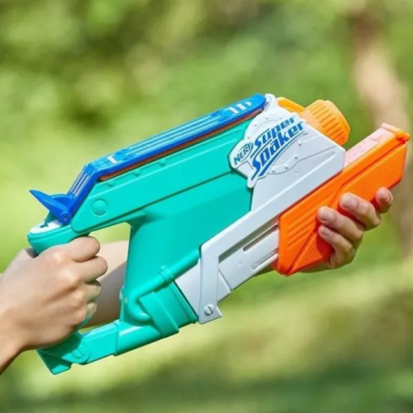 Pistol cu apă Nerf Super Soaker E0021 6+ / Apă / Green photo 2 Pistol cu apă Nerf Super Soaker E0021 6+ / Apă / Green photo 2