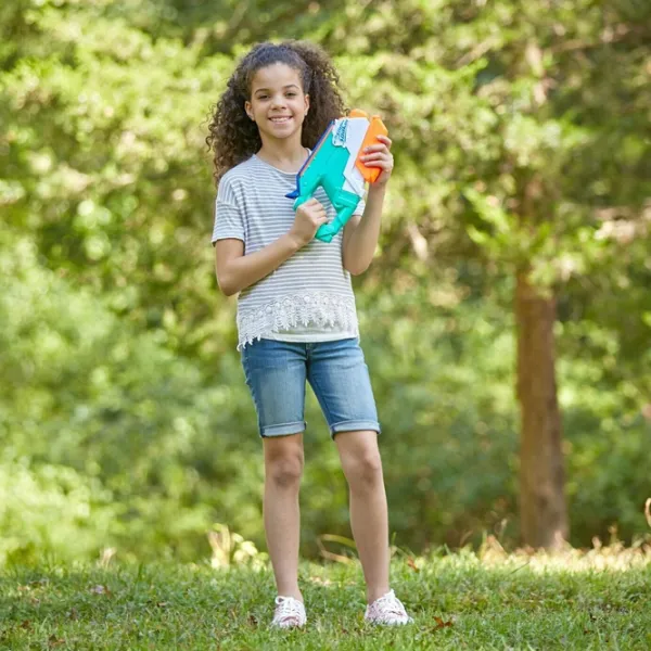 Pistol cu apă Nerf Super Soaker E0021 6+ / Apă / Green photo 5 Pistol cu apă Nerf Super Soaker E0021 6+ / Apă / Green photo 5