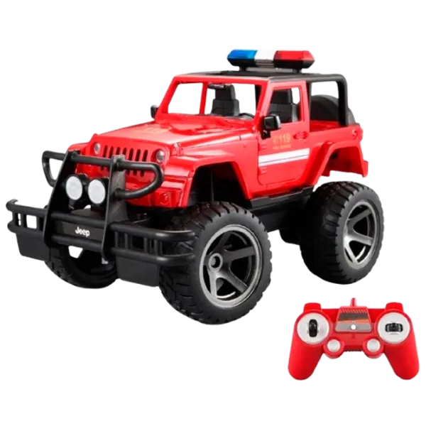 Mașină Double E Jeep E549-003  / / Black Red photo 1