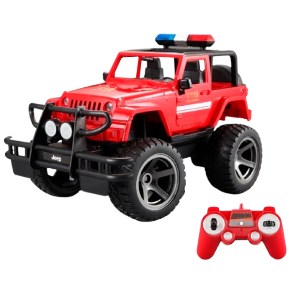 Mașină Double E Jeep E549-003  / / Black Red photo 1