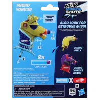 Бластер Hasbro Nerf Fortnite Micro Y0ND3R 8+ / Стрел / Синий photo 4