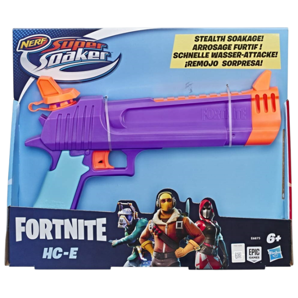 Pistol cu apă Hasbro Nerf Super Soaker E6875 6+ / Apă / Purple photo 4 Pistol cu apă Hasbro Nerf Super Soaker E6875 6+ / Apă / Purple photo 4