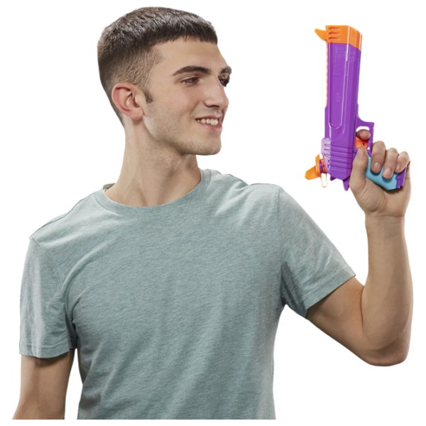 Pistol cu apă Hasbro Nerf Super Soaker E6875 6+ / Apă / Purple photo 5 Pistol cu apă Hasbro Nerf Super Soaker E6875 6+ / Apă / Purple photo 5