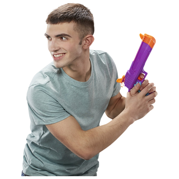 Pistol cu apă Hasbro Nerf Super Soaker E6875 6+ / Apă / Purple photo 6 Pistol cu apă Hasbro Nerf Super Soaker E6875 6+ / Apă / Purple photo 6