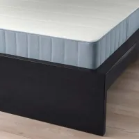 Кровать Ikea Malm/Vesteroy 90 x 200 см / Массив / Черно-Коричневый photo 4