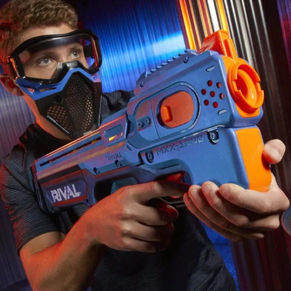 Blaster Nerf Rival Charger MXX-1200 E8449 14+ / bile / Blue photo 3
