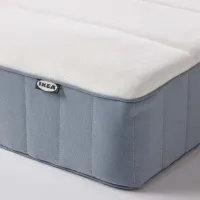 Кровать Ikea Malm/Vesteroy 140 x 200 см / Массив / Дубовый шпон беленый photo 7