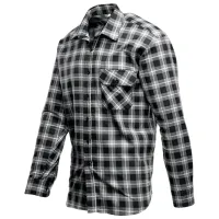 Cămașă de lucru pentru bărbați BONO Flanel Gray Black / 170 g/m² photo 2