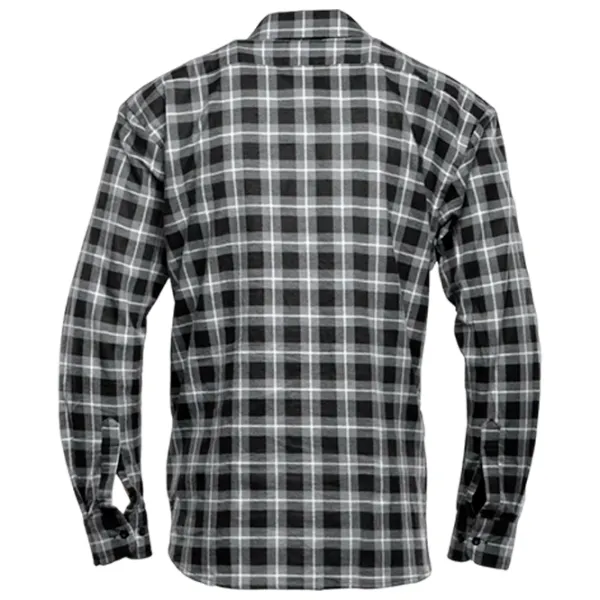 Cămașă de lucru pentru bărbați BONO Flanel Gray Black / 170 g/m² photo 3